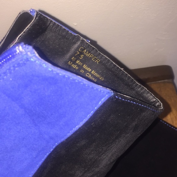 Platformed “Velvet” Ankle Boot, size 7.5 - Picture 7 of 7